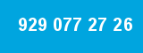 929 077 27 26 929 077 27 26